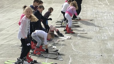 Skiing lessons