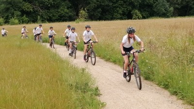 Mountain biking