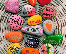 Kindness pebbles